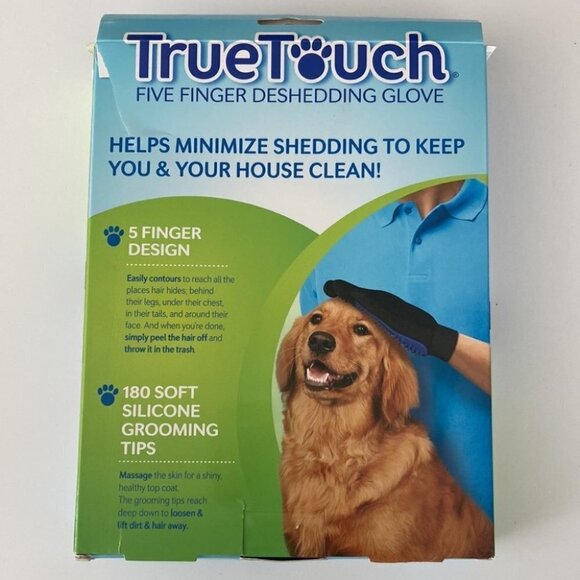 Pet deshedding glove brush large - Picture 3 of 5